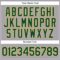Custom Gray Green-Gold Baseball Jersey