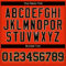 Custom Orange Black-Old Gold Authentic Baseball Jersey