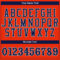 Custom Orange Navy-Gray Authentic Baseball Jersey