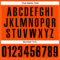 Custom Orange Black Authentic Baseball Jersey