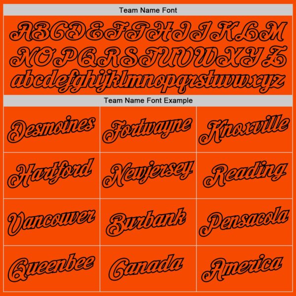 Custom Stitched Orange Orange-Black Sports Pullover Sweatshirt Hoodie