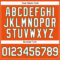 Custom Orange White-Green Authentic Baseball Jersey