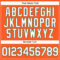 Custom Orange White-Kelly Green Authentic Baseball Jersey