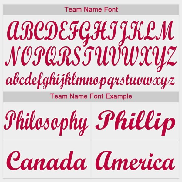 Custom White Red Pinstripe Red-White Baseball Jersey