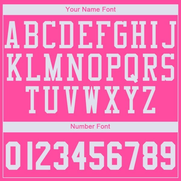 Custom Pink White Round Neck Basketball Jersey