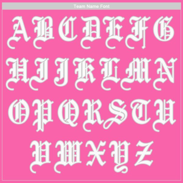 Custom Pink White-Gray Authentic Baseball Jersey