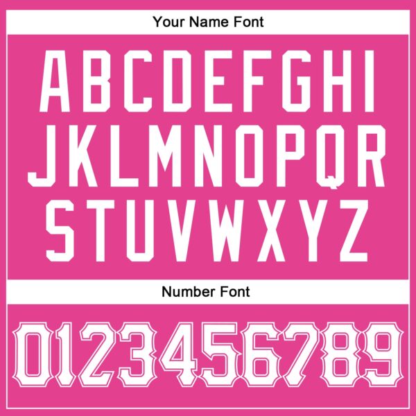 Custom Pink White Authentic Baseball Jersey