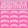 Custom Pink White-Black Authentic Throwback Basketball Jersey