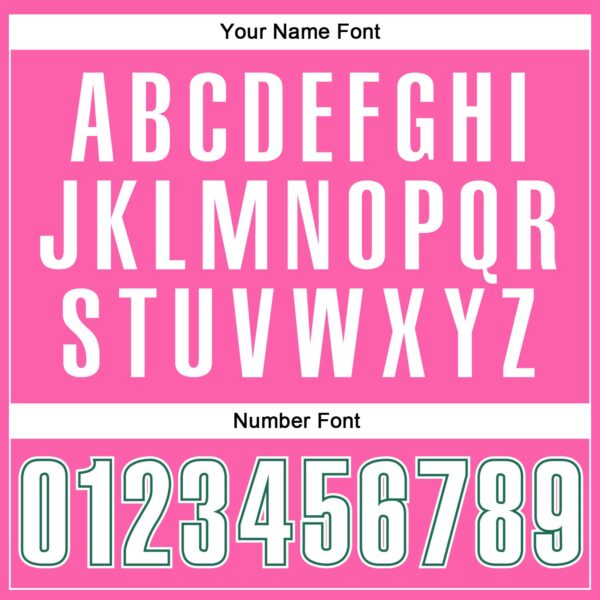 Custom Pink White Pinstripe White-Kelly Green Authentic Basketball Jersey