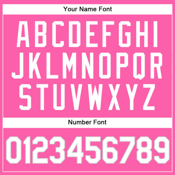 Custom Pink White Pinstripe White-Gray Authentic Basketball Jersey