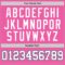 Custom Pink White-Light Blue Authentic Baseball Jersey