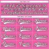 Custom Pink White-Black Authentic Baseball Jersey