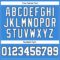 powder_blue_0068-5 Custom Powder Blue White-Black Mesh Authentic Throwback Football Jersey