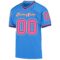 powder_blue_0070-1 Custom Powder Blue Pink-Black Mesh Authentic Throwback Football Jersey