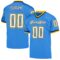 powder_blue_0071 Custom Powder Blue White-Navy Mesh Authentic Throwback Football Jersey
