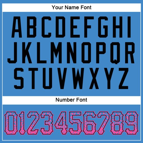 Custom Powder Blue Pink-Black Authentic Drift Fashion Baseball Jersey