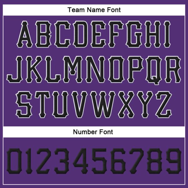 Custom Purple Black-White Stitched Adjustable Snapback Hat