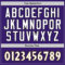 Custom Purple White-Old Gold Authentic Baseball Jersey