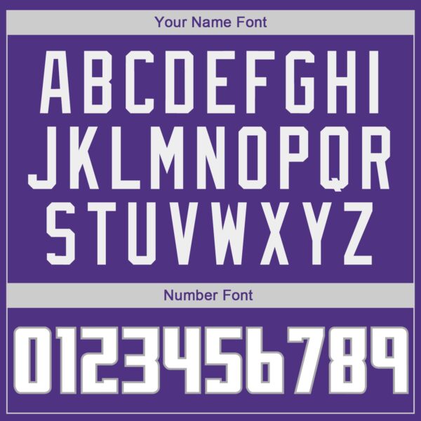 Custom Purple White-Gray Authentic Throwback Basketball Jersey