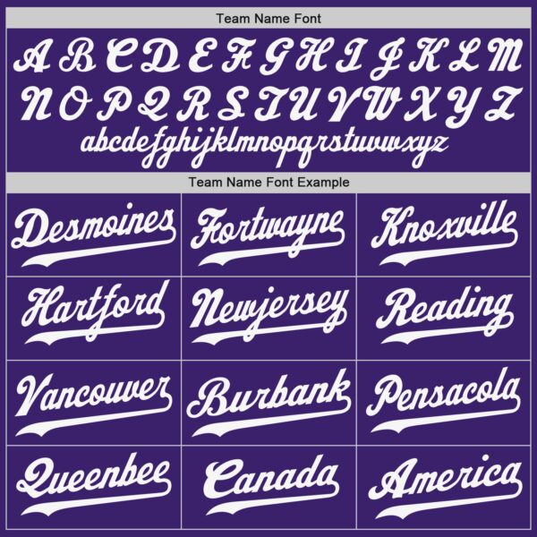 Custom Purple White-Gold Authentic Baseball Jersey