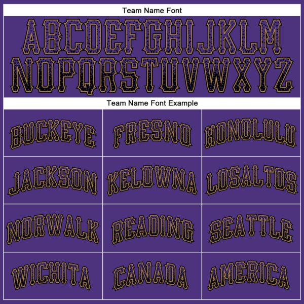 Custom Purple Purple-Old Gold Authentic Drift Fashion Baseball Jersey