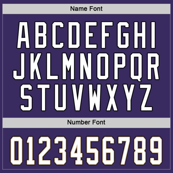 Custom Purple White-Black Hockey Jersey