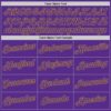 Custom Purple Purple-Old Gold Performance T-Shirt