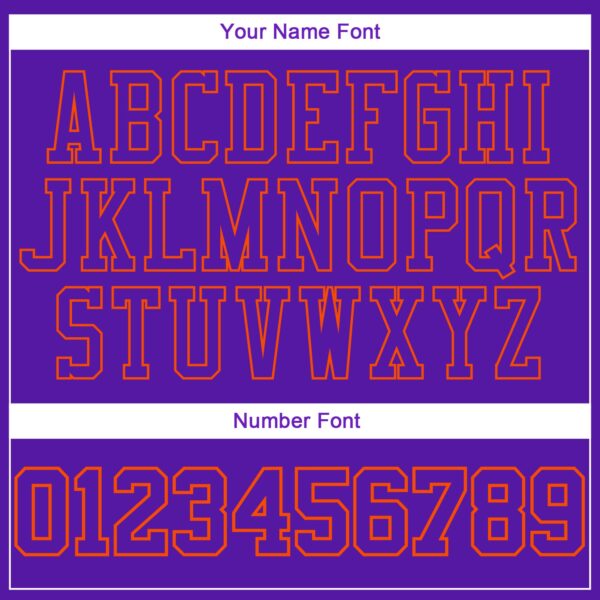 Custom Stitched Purple Purple-Orange 3D Pattern Design Sports Pullover Sweatshirt Hoodie