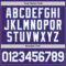Custom Purple White-Light Blue Authentic Baseball Jersey