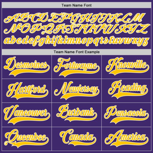 Custom Purple Aqua-Gold Authentic Baseball Jersey