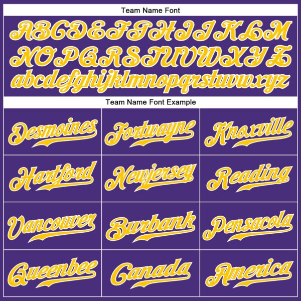 Custom Purple Aqua-Gold Authentic Baseball Jersey