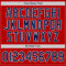 Custom Red Navy-White Authentic Baseball Jersey