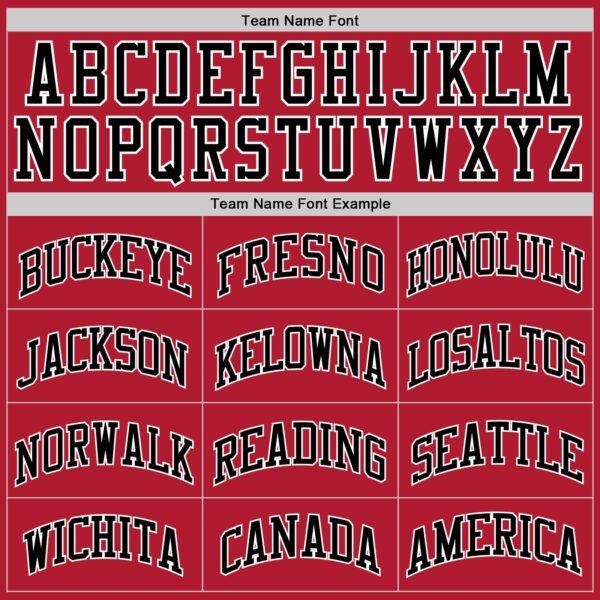 Custom Stitched Red Black-White Sports Pullover Sweatshirt Hoodie