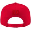 Custom Red Red-Black Stitched Adjustable Snapback Hat