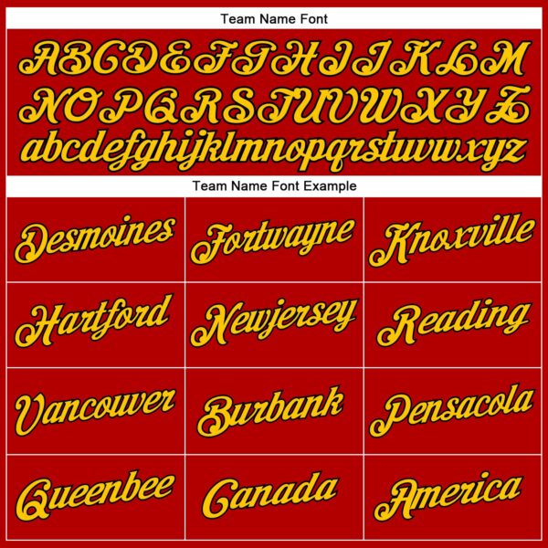 Custom Red Gold Pinstripe Gold-Black Authentic Basketball Jersey