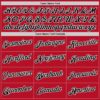 Custom Red Black-White Performance T-Shirt