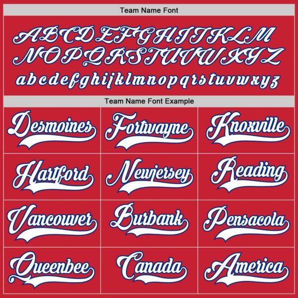 Custom Red White-Royal Hockey Jersey