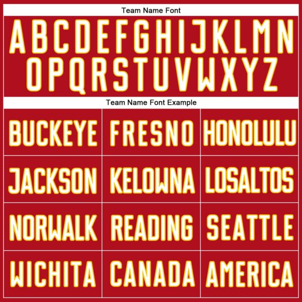 Custom Red White-Gold Authentic Baseball Jersey