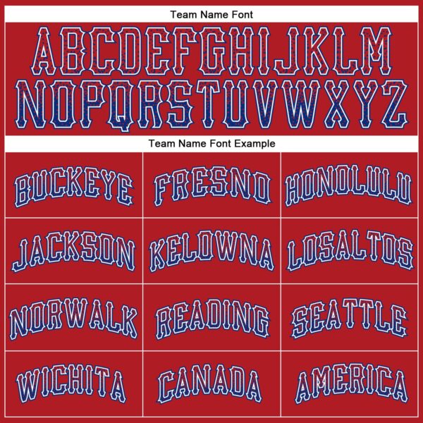 Custom Red Royal-White Authentic Drift Fashion Baseball Jersey