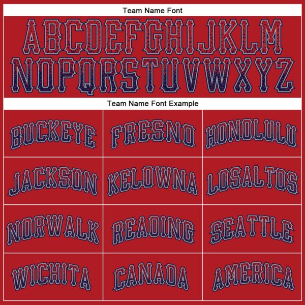 Custom Red Navy-Gray Authentic Drift Fashion Baseball Jersey