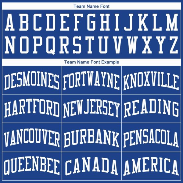 Custom Royal White Round Neck Basketball Jersey