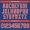 Custom Royal Orange-White Authentic Baseball Jersey