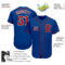 Custom Royal Red-White Authentic Baseball Jersey