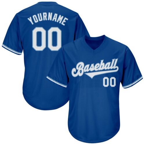 royal_0043 Custom Royal White-Light Blue Authentic Throwback Rib-Knit Baseball Jersey Shirt