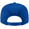 Custom Royal Royal-Red Stitched Adjustable Snapback Hat