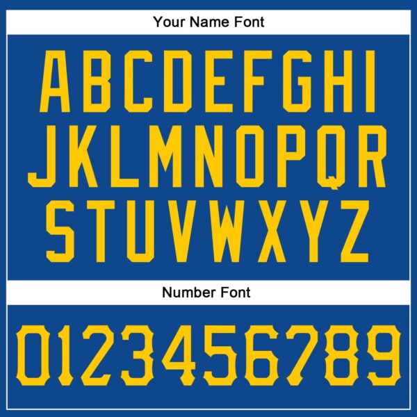 Custom Royal Gold-White Authentic Baseball Jersey