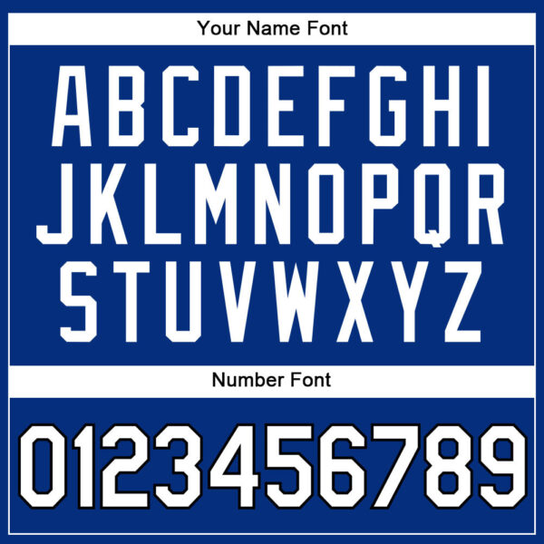 Custom Royal White-Black Authentic Baseball Jersey