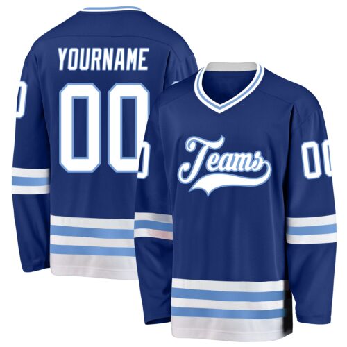 royal_0194 Custom Royal White-Light Blue Hockey Jersey