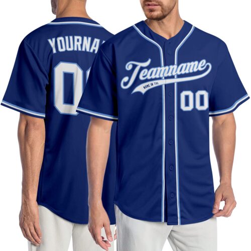royal_0226_bdf4c32d-16ae-4aac-8cf0-f3537e2ce4b2 Custom Royal White-Light Blue Authentic Baseball Jersey