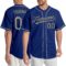 Custom Royal Gray-Black Authentic Baseball Jersey